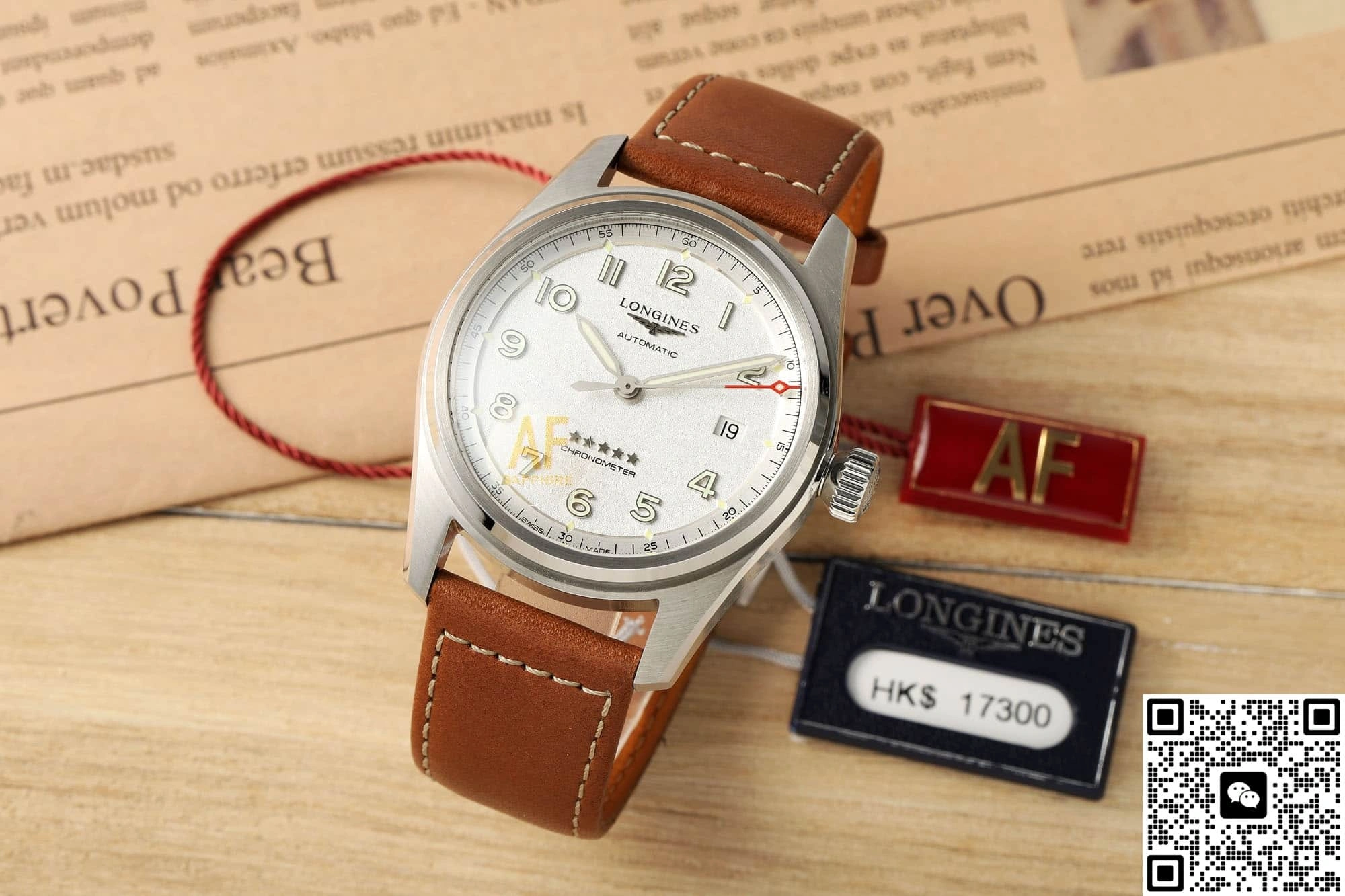 AF Factory Longines Spirit L3.811.4.73.2 1:1 Best Edition Replica Watch